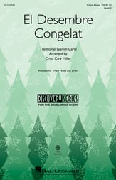 El Desembre Congelat Three-Part Mixed choral sheet music cover